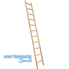 JUST Holz Sprossen-Anlegeleiter Sprossen=9 Länge=2,8 m JUST Holz Sprossen-Anlegeleiter Sprossen=9 Länge=2,8 m