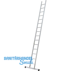 JUST Alu-Anlege-Industrieleiter einteilig Type 50 Sprossen=11 Länge=3,35 m JUST Alu-Anlege-Industrieleiter einteilig Type 50 Sprossen=11 Länge=3,35 m