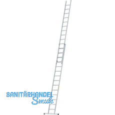 JUST Alu-Schiebe Industrieleiter 2-tlg. Type 51 Sprossen=2x6 Länge=1,97/3,12 m JUST Alu-Schiebe Industrieleiter 2-tlg. Type 51 Sprossen=2x6 Länge=1,97/3,12 m
