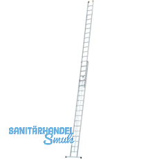 JUST Alu-Seilzug Industrieleiter 2-tlg. Type 56 Sprossen=2x20 L�nge=5,91/9,84 m