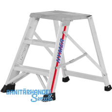 ALU-PRO Klapptritt Type 71020 Stufen=3 L�nge=0,90 m