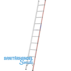 HYMER Alu-Anlegeleiter Type 6011 Sprossen=10 L�nge=3,00 m