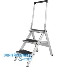 HYMER Alu-Sicherheitstreppe mit Bügel Type 6061 Stufen=3 Höhe=0,70 m HYMER Alu-Sicherheitstreppe mit Bügel Type 6061 Stufen=3 Höhe=0,70 m