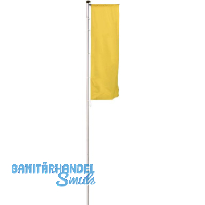 Fahnenmast Pirat mit Teleskopausleger 6 m