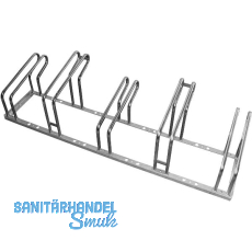 Fahrradständer einseitig 5 Einstellplätze frei aufstellbar Fahrradständer einseitig 5 Einstellplätze frei aufstellbar
