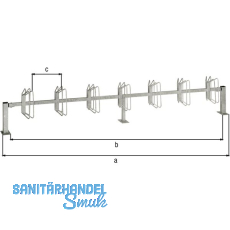 Fahrradständer Hagen 7 Einstellplätze Bodenbefestigung Aufschrauben Fahrradständer Hagen 7 Einstellplätze Bodenbefestigung Aufschrauben