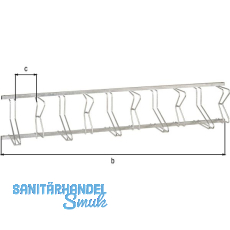 Fahrradst�nder Bremen 10 Einstellpl�tze Wandbefestigung