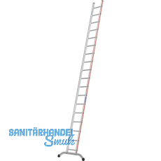 HYMER Alu-Anlegeleiter Type 6011 Sprossen=18 Länge=5,24 m HYMER Alu-Anlegeleiter Type 6011 Sprossen=18 Länge=5,24 m