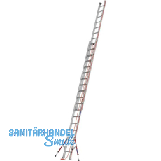 HYMER Alu Seilzugleiter 2 x 18 Sprossen Type 6051 L�nge=5,31/9,23 m