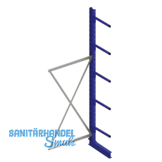 META Kragarm-Anbauregal einseitig Höhe 3000 mm Tiefe 800 mm Last 250/1250 kg META Kragarm-Anbauregal einseitig Höhe 3000 mm Tiefe 800 mm Last 250/1250 kg