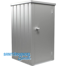 BIOHORT Terrassenschrank Julia L silber