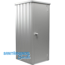 BIOHORT Terrassenschrank Julia L High silber