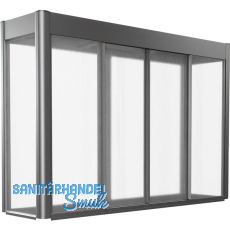 BIOHORT Gewächshausaufsatz Florentina 2 x 0,5 quarzgrau BIOHORT Gewächshausaufsatz Florentina 2 x 0,5 quarzgrau