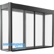 BIOHORT Gewächshausaufsatz Florentina Maxi 2 x 0,5 dunkelgrau BIOHORT Gewächshausaufsatz Florentina Maxi 2 x 0,5 dunkelgrau