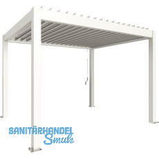 BIOHORT Pergola Gr. 3,5 x 3 wei�
