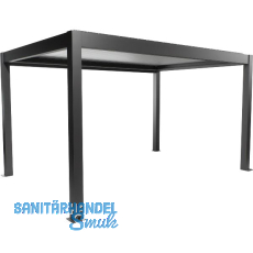 BIOHORT Pergola Gr. 4,5 x 3 dunkelgrau/silber BIOHORT Pergola Gr. 4,5 x 3 dunkelgrau/silber