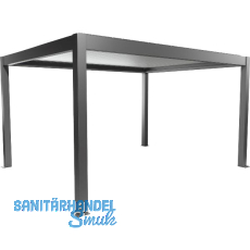 BIOHORT Pergola Gr. 4,5 x 3,5 quarzgrau/silber BIOHORT Pergola Gr. 4,5 x 3,5 quarzgrau/silber
