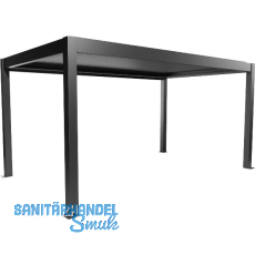 BIOHORT Pergola Gr. 5 x 3 dunkelgrau