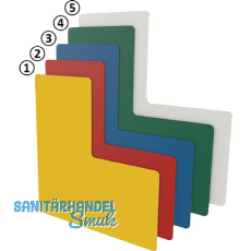 FATH Bodenmarkierung L-Form blau 75mm