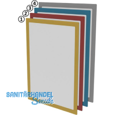 FATH Dokumentenfenster magnetisch DIN A4 blau 327 x 240mm FATH Dokumentenfenster magnetisch DIN A4 blau 327 x 240mm