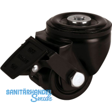 D�RNER + HELMER Lenkrolle Schwarz Radfeststeller 50 mm 300 kg