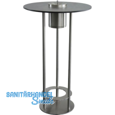 TKG Stehtisch Meeting Point graphit mit Ascher TKG Stehtisch Meeting Point graphit mit Ascher