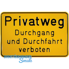 Hinweisschild Privatweg Durchgang und Durchfahrt verboten 300 x 200 mm Hinweisschild Privatweg Durchgang und Durchfahrt verboten 300 x 200 mm