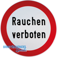 Verbotsschild Rauchen verboten rund 315 mm