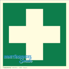 Hinweisschild Erste-Hilfe-Symbol 200 x 200 mm Hinweisschild Erste-Hilfe-Symbol 200 x 200 mm