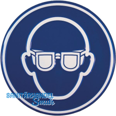 Gebotsschild Augenschutz rund 200 mm