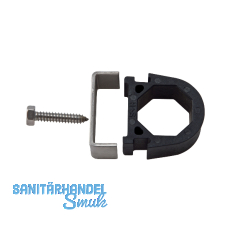 H+S PVC Schelle zur Befestigung an Oktavia Zwischens�ule Inhalt 1 St�ck
