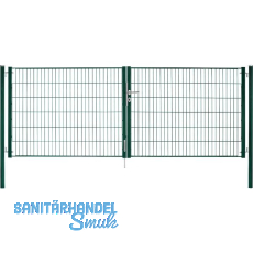 H+S Uni Tor f�r Zaunh�he 1,6 m gr�n