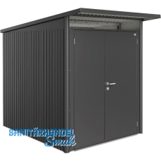 BIOHORT Ger�tehaus AvantGarde A2 dunkelgrau-metallic Doppelt�r