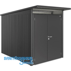 BIOHORT Ger�tehaus AvantGarde A3 dunkelgrau-metallic Doppelt�r