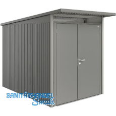 BIOHORT Ger�tehaus AvantGarde A3 quarzgrau-metallic Doppelt�r
