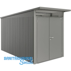 BIOHORT Ger�tehaus AvantGarde A4 quarzgrau-metallic Doppelt�r