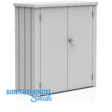 BIOHORT Terrassenschrank Romeo M silber-metallic BIOHORT Terrassenschrank Romeo M silber-metallic