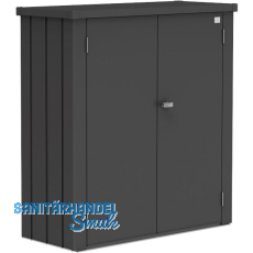 BIOHORT Terrassenschrank Romeo M dunkelgrau-metallic BIOHORT Terrassenschrank Romeo M dunkelgrau-metallic