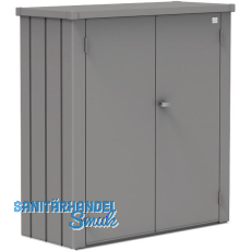 BIOHORT Terrassenschrank Romeo M quarzgrau-metallic