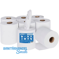 Putzpapier-Rolle Maxi primaSOFT wei� 2-lagig Packungsinhalt 6 Rollen