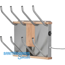 OSKARI Schuhtrockner Bora 4 breit Eichenholz