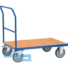 FETRA Schiebebügelwagen 850 x 500 mm Rad ø 160 mmTragkraft 500 kg FETRA Schiebebügelwagen 850 x 500 mm Rad ø 160 mmTragkraft 500 kg