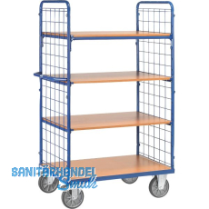 FETRA Etagenwagen mit Drahtgitter 1000 x 700 mm Tragkraft 600 kg FETRA Etagenwagen mit Drahtgitter 1000 x 700 mm Tragkraft 600 kg