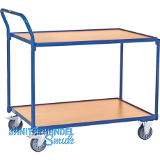 FETRA Tischwagen 2 Etagen 1000 x 600 mm Tragkraft 300 kg