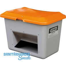 Streugutbeh�lter Plus3 mit Entnahme ohne Staplertasche 200 Liter grau/orange