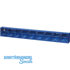 ALLIT Klappschütten-Magazin Gr. 9 blau 600 x 65 x 77 mm ALLIT Klappschütten-Magazin Gr. 9 blau 600 x 65 x 77 mm
