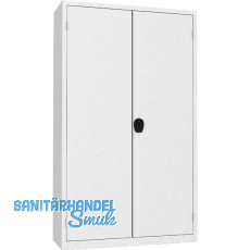 Fl�gelt�rschrank 1950 x 1180 x 500 mm RAL7035 lichtgrau