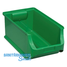 ALLIT Sichtlagerkasten Gr��e 4 gr�n 355 x 205 x 150 mm