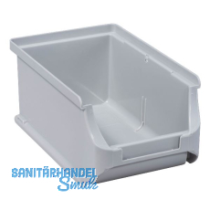 ALLIT Sichtlagerkasten Gr��e 2 Farbe grau 160 x 102 x 75 mm