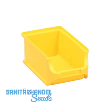 ALLIT Sichtlagerkasten Gr��e 2 Farbe gelb 160 x 102 x 75 mm